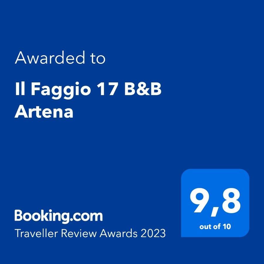 Il Faggio 17 B&B Артена Экстерьер фото